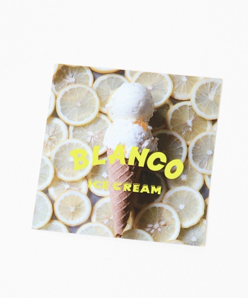 LEPSIM(レプシィム)の「【BLANCO ICE CREAM×LEPSIM】ステッカー322759(ステッカー/テープ・レディース・ピンク/アイボリー・ONE SIZE)」の4枚目の写真