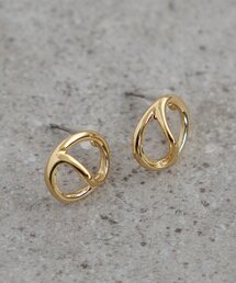 DISCOAT | 【GOLDY】ニュアンスサークルピアス(ピアス（両耳用）)