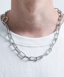 ジェンマジャパン　ジェンムーブ　エナジージェムネックレス A'GEM/9 × .kom 『BENUSTA /べネスタ』Square Link Necklace