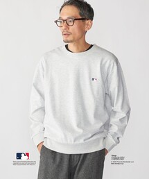 【WEB限定】SHIPS: VINTAGE PEANUTS×MLB プリント クルーネック スウェット