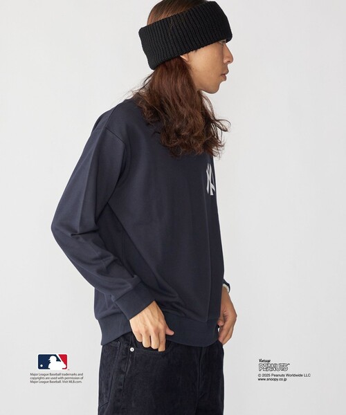 SHIPS(シップス)の「【WEB限定】SHIPS: VINTAGE PEANUTS×MLB プリント クルーネック スウェット(スウェット・メンズ・ライトグレー/グレー/ネイビー・LARGE/MEDIUM/SMALL/X-LARGE)」の20枚目の写真