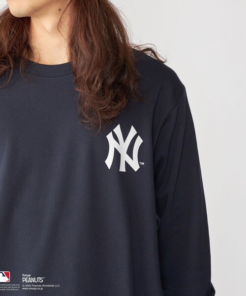 SHIPS(シップス)の「【WEB限定】SHIPS: VINTAGE PEANUTS×MLB プリント クルーネック スウェット(スウェット・メンズ・ライトグレー/グレー/ネイビー・LARGE/MEDIUM/SMALL/X-LARGE)」の19枚目の写真