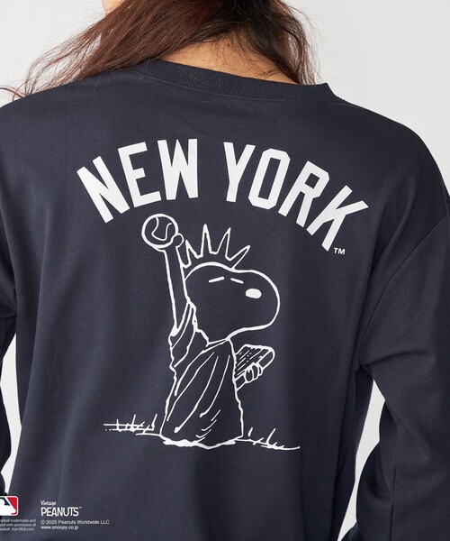 SHIPS(シップス)の「【WEB限定】SHIPS: VINTAGE PEANUTS×MLB プリント クルーネック スウェット(スウェット・メンズ・ライトグレー/グレー/ネイビー・LARGE/MEDIUM/SMALL/X-LARGE)」の18枚目の写真