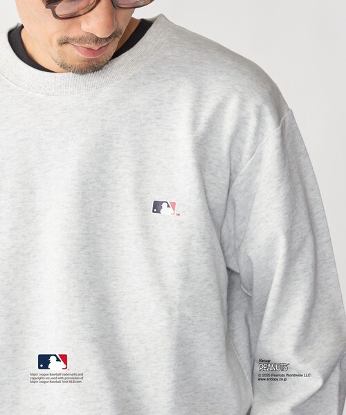 SHIPS(シップス)の「【WEB限定】SHIPS: VINTAGE PEANUTS×MLB プリント クルーネック スウェット(スウェット・メンズ・ライトグレー/グレー/ネイビー・LARGE/MEDIUM/SMALL/X-LARGE)」の17枚目の写真