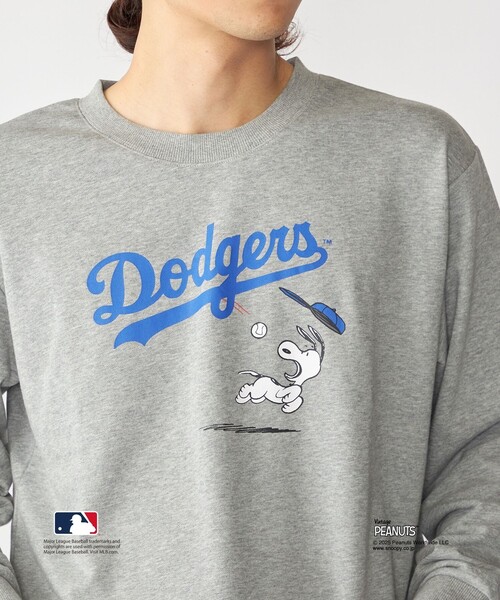 SHIPS(シップス)の「【WEB限定】SHIPS: VINTAGE PEANUTS×MLB プリント クルーネック スウェット(スウェット・メンズ・ライトグレー/グレー/ネイビー・LARGE/MEDIUM/SMALL/X-LARGE)」の15枚目の写真