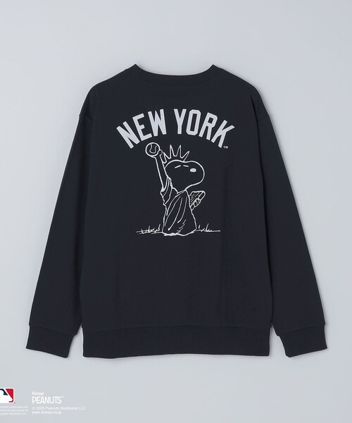 SHIPS(シップス)の「【WEB限定】SHIPS: VINTAGE PEANUTS×MLB プリント クルーネック スウェット(スウェット・メンズ・ライトグレー/グレー/ネイビー・LARGE/MEDIUM/SMALL/X-LARGE)」の8枚目の写真