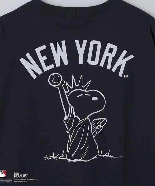 SHIPS(シップス)の「【WEB限定】SHIPS: VINTAGE PEANUTS×MLB プリント クルーネック スウェット(スウェット・メンズ・ライトグレー/グレー/ネイビー・LARGE/MEDIUM/SMALL/X-LARGE)」の6枚目の写真