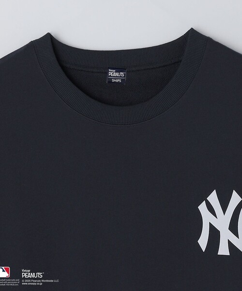 SHIPS(シップス)の「【WEB限定】SHIPS: VINTAGE PEANUTS×MLB プリント クルーネック スウェット(スウェット・メンズ・ライトグレー/グレー/ネイビー・LARGE/MEDIUM/SMALL/X-LARGE)」の5枚目の写真