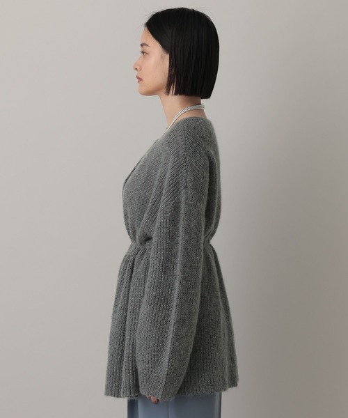 WEB限定追加生産】モヘヤドロストカーディガン≪追加1≫（カーディガン