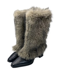 【値下中】aclent アクレント　ブーツ　L レースアップスニーカーブーツ｜ACLENT（アクレント）