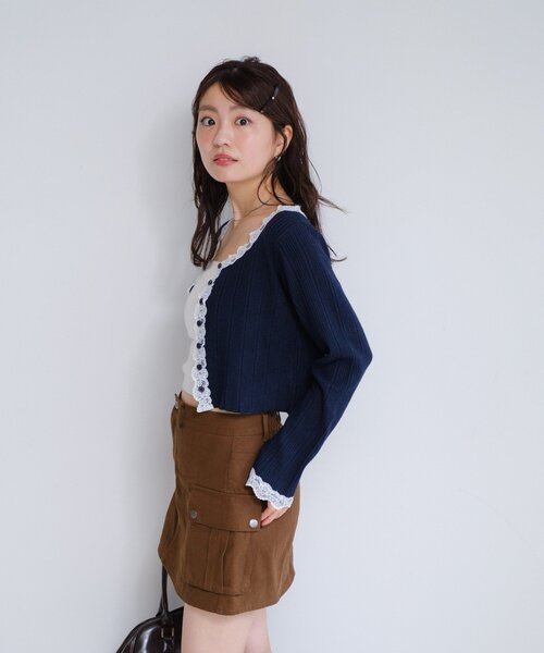 【新品】Kastane レースアンサンブルSET ネイビー レースアンサンブルSET | Kastane(カスタネ)レディース | PAL CLOSET