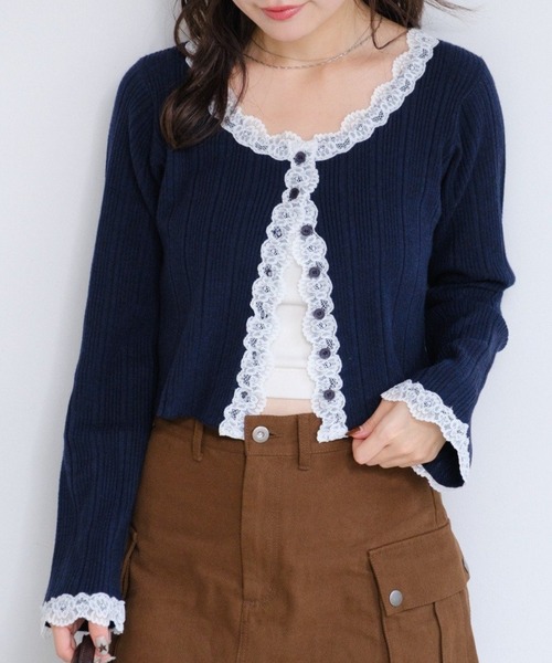【新品】Kastane レースアンサンブルSET ネイビー レースアンサンブルSET | Kastane(カスタネ)レディース | PAL CLOSET