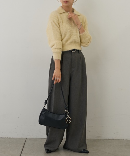 COLONY 2139（コロニートゥーワンスリーナイン）の「チャーム付ショルダーバッグ（ショルダーバッグ・レディース・シルバー/ブラック・FREE）」の9枚目の写真