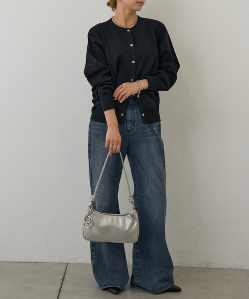 COLONY 2139（コロニートゥーワンスリーナイン）の「チャーム付ショルダーバッグ（ショルダーバッグ・レディース・シルバー/ブラック・FREE）」の20枚目の写真