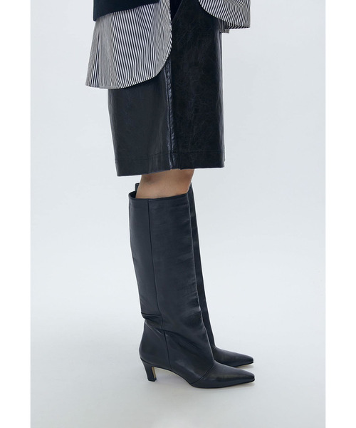 CORSO ROMA，9（コルソローマ）の「＜CORSO ROMA 9 (コルソローマ ノーヴェ)＞ロングブーツ（その他シューズ・レディース・ブラック系その他3・S/M/L）」の2枚目の写真