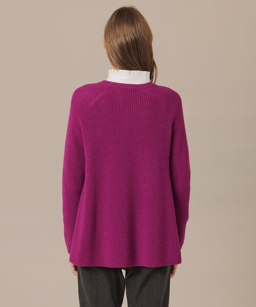 MACKINTOSH LONDON(マッキントッシュ ロンドン)の「ブリリアントニットプルオーバー(ニット/セーター・レディース・オフホワイト/ブラウン/ネイビー/ワイン・38)」の11枚目の写真