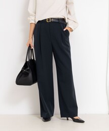 NOLLEY’S | ウォッシャブル裏起毛イージーワイドパンツ(その他パンツ)