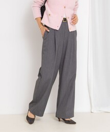 NOLLEY’S | ウォッシャブル裏起毛イージーワイドパンツ(その他パンツ)