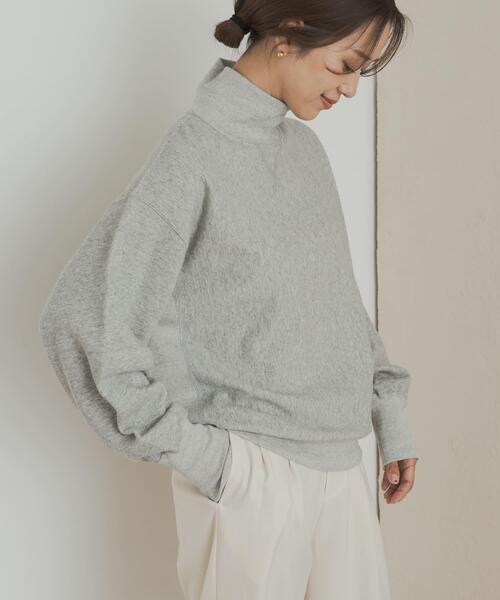 Champion（チャンピオン）の「『別注』Champion×DOORS　Highneck Sweatshirts（スウェット・レディース・グレー/オートミール/スミクロ/ライトブルー・ONE）」の12枚目の写真
