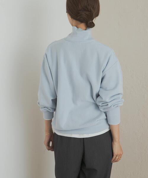 Champion（チャンピオン）の「『別注』Champion×DOORS　Highneck Sweatshirts（スウェット・レディース・グレー/オートミール/スミクロ/ライトブルー・ONE）」の18枚目の写真