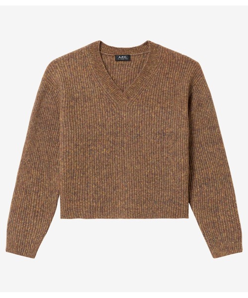 A.P.C.（アーペーセー）の「PULL FLORENCE（ニット/セーター・レディース・ピンク系その他/マルチ/ブルー系その他・M/L/S）」の3枚目の写真