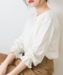 RCD（アールシーディー）の「タックスリーブカットソー（Tシャツ/カットソー）」