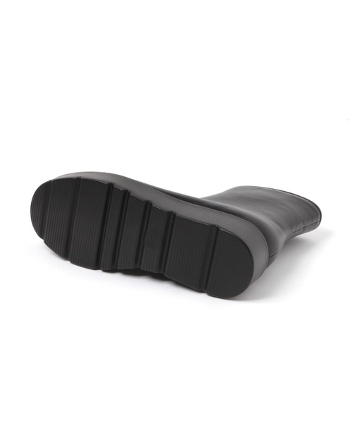 studio CLIP（スタディオクリップ）の「【消臭・抗菌防臭・クッションインソール】軽らく柔らかブーツ（ブーツ・レディース・ダークブラウン/ブラック/アイボリー・MEDIUM/LARGE）」の8枚目の写真