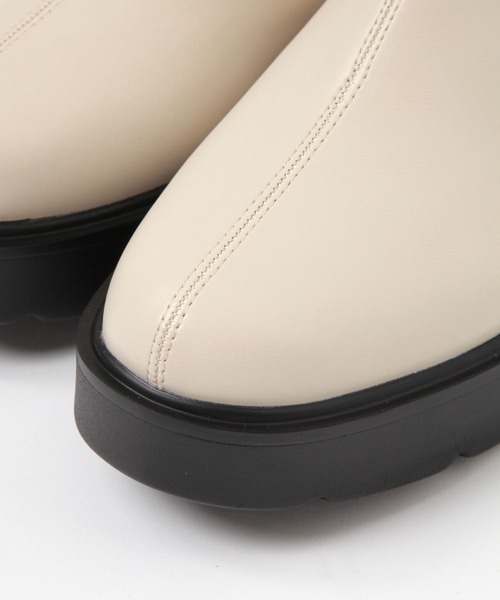 studio CLIP（スタディオクリップ）の「【消臭・抗菌防臭・クッションインソール】軽らく柔らかブーツ（ブーツ・レディース・ダークブラウン/ブラック/アイボリー・MEDIUM/LARGE）」の13枚目の写真