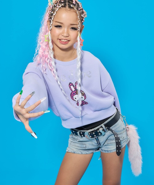 meJane（ミージェーン）の「HELLO KITTY×mejaneコラボ ロングしっぽチャーム（チャーム・キッズ・ライトピンク/ブラウン系/ホワイト・FREE）」の6枚目の写真