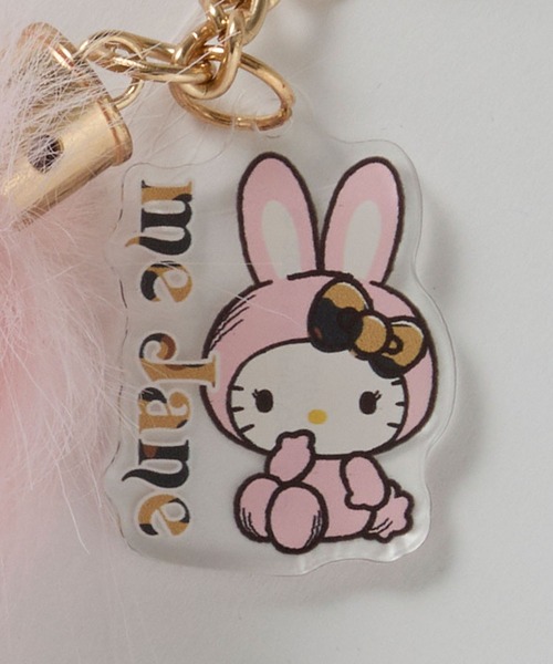 meJane（ミージェーン）の「HELLO KITTY×mejaneコラボ ロングしっぽチャーム（チャーム・キッズ・ライトピンク/ブラウン系/ホワイト・FREE）」の8枚目の写真