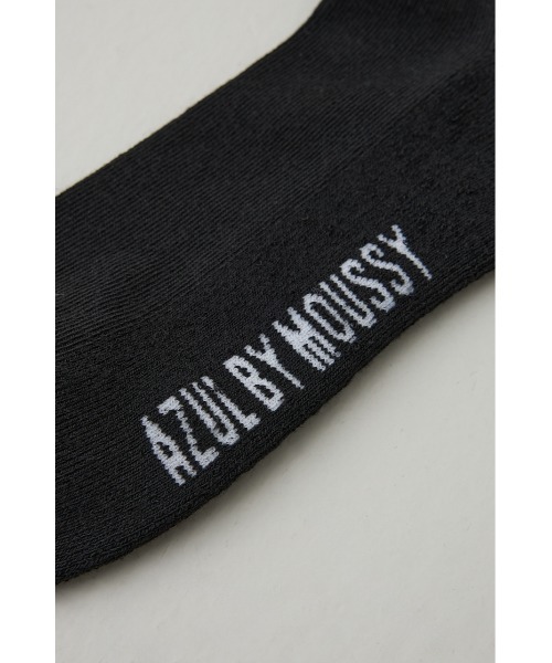 AZUL by moussy（アズールバイマウジー）の「メッセージミドルソックス（ソックス/靴下・メンズ・ネイビー/ホワイト/グレー/ブラック・FREE）」の13枚目の写真