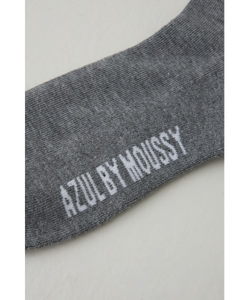 AZUL by moussy（アズールバイマウジー）の「メッセージミドルソックス（ソックス/靴下・メンズ・ネイビー/ホワイト/グレー/ブラック・FREE）」の18枚目の写真