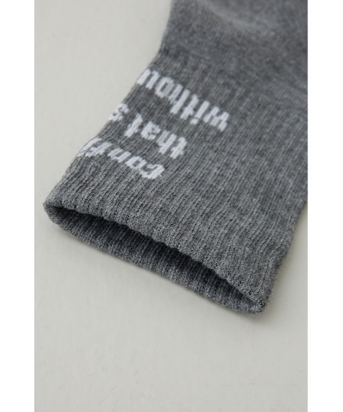 AZUL by moussy（アズールバイマウジー）の「メッセージミドルソックス（ソックス/靴下・メンズ・ネイビー/ホワイト/グレー/ブラック・FREE）」の19枚目の写真