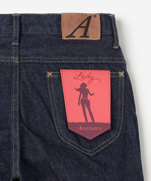 ANATOMICA(アナトミカ)の「ANATOMICA | 618 MARILYNⅡ WOMEN(デニムパンツ・レディース・インディゴブルー・28/26/27)」の8枚目の写真