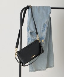 Jena espace merveilleux | プレート付本革ミニバッグ(トートバッグ)