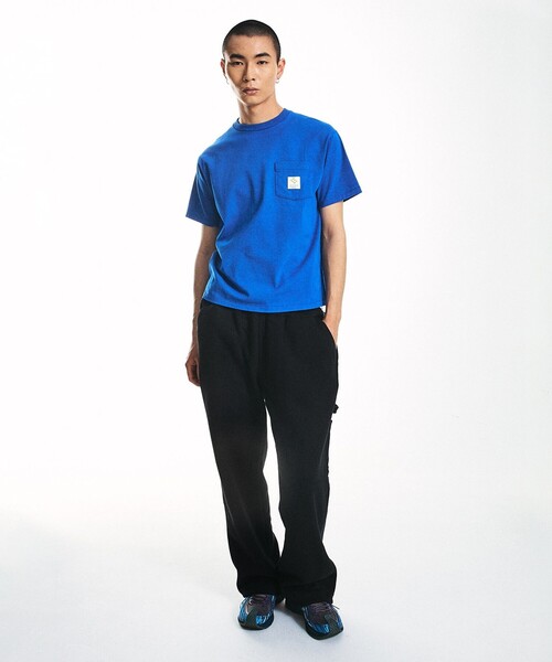 NEO BLUE(ネオブルー)の「NEO BLUE: BAGGY CARPENTER SWEAT PANTS(スウェットパンツ・メンズ・ブラック/グレー・MEDIUM/LARGE)」の18枚目の写真