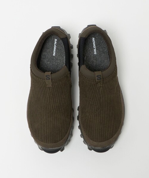 SALOMON（サロモン）の「＜Salomon＞SNOWCLOG CORDUROY/スノークロッグ コーデュロイ/スニーカー（スニーカー・メンズ・ブラック/ダークブラウン・26.5cm/28cm/27.5cm/26cm/28.5cm/27cm）」の4枚目の写真