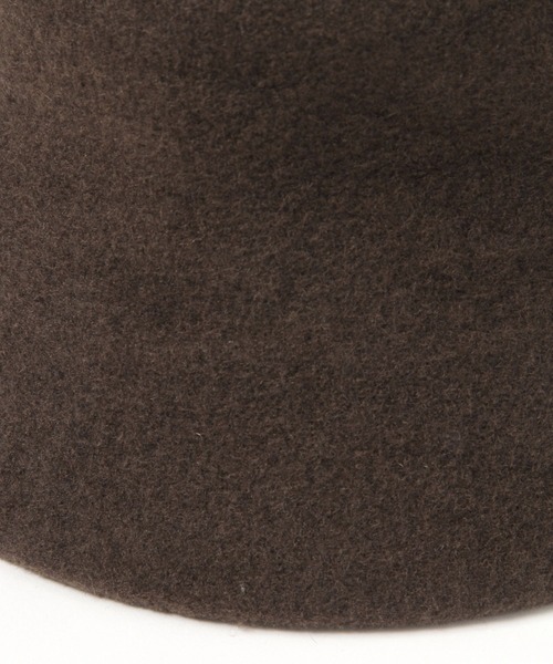 LAKOLE（ラコレ）の「ウールバスクハット / 577917（ハット・レディース・ブラック/ブラウン・FREE）」の4枚目の写真