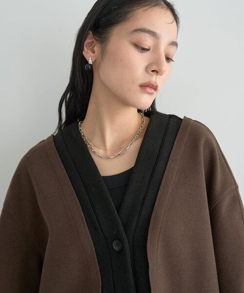 YECCA VECCA（イェッカヴェッカ）の「3連チェーンMIXネックレス（ネックレス・レディース・その他6/ゴールド・FREE）」の6枚目の写真