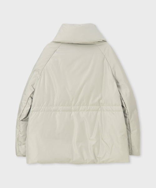 歳末セール❗JUST CAVALLI ホワイト ダウン 38　未着用　美品❗ ウィメンズ ラウンド ショートダウン / 255050 364C（ダウンジャケット