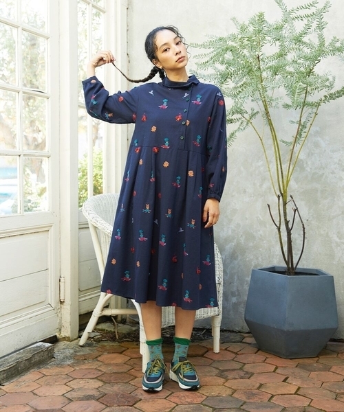 Lunares Animales もけもけドビーワンピース（ワンピース