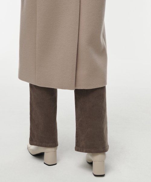 MUSINSA STANDARD WOMAN(ムシンサスタンダードウーマン)の「レディースカシミアブレンドチェスターロングコート【ベージュ】(チェスターコート・レディース・その他・SMALL/MEDIUM/LARGE/X-SMALL)」の9枚目の写真
