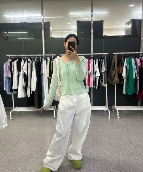 THE GREEN LAB（ザグリーンラボ）の「スクランチゴムドットバッグ[ブラック]（ショルダーバッグ・レディース・その他・ONE SIZE）」の18枚目の写真