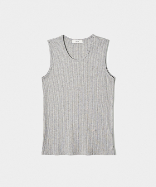 TRIP LE SENS(トリップ ル センス)の「ロゴプレートモーダルコットンスリーブレス_グレー(Tシャツ/カットソー・メンズ・その他・MEDIUM/LARGE)」の16枚目の写真