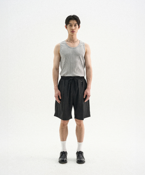 TRIP LE SENS(トリップ ル センス)の「ロゴプレートモーダルコットンスリーブレス_グレー(Tシャツ/カットソー・メンズ・その他・MEDIUM/LARGE)」の19枚目の写真