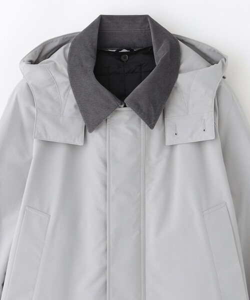 MACKINTOSH PHILOSOPHY（ﾏｯｷﾝﾄｯｼｭ ﾌｨﾛｿﾌｨｰ）の「高密度マットタフタ SOMERFORD（サマーフォード ） with HOOD（その他アウター・メンズ・ダークネイビー・38/40/42）」の16枚目の写真