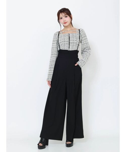 EATME(イートミー)の「タックワイドサロペットパンツ(その他パンツ・レディース・グレー/ブラック・SMALL/MEDIUM)」の19枚目の写真