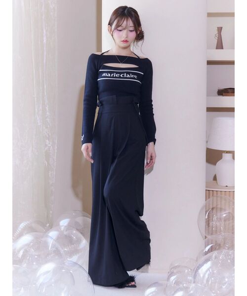 EATME(イートミー)の「タックワイドサロペットパンツ(その他パンツ・レディース・グレー/ブラック・SMALL/MEDIUM)」の16枚目の写真