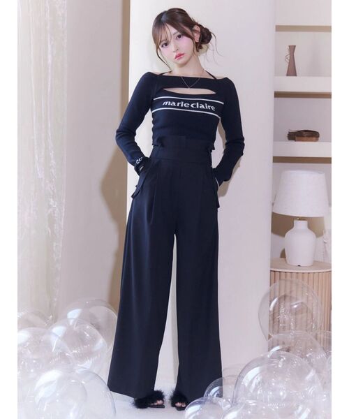 EATME(イートミー)の「タックワイドサロペットパンツ(その他パンツ・レディース・グレー/ブラック・SMALL/MEDIUM)」の15枚目の写真