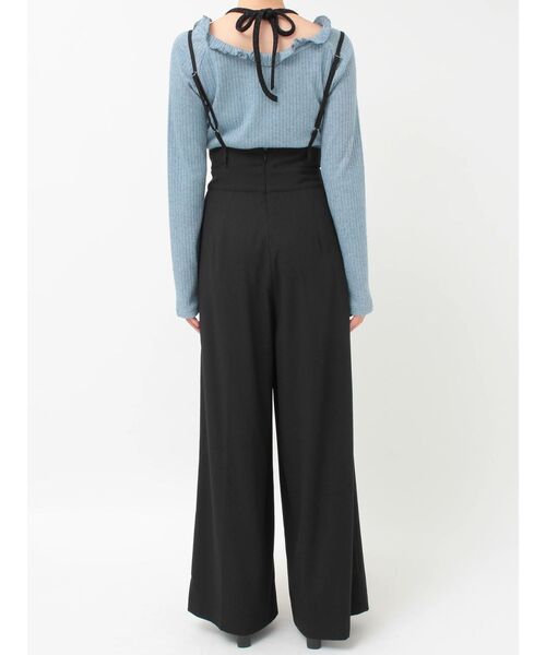 EATME(イートミー)の「タックワイドサロペットパンツ(その他パンツ・レディース・グレー/ブラック・SMALL/MEDIUM)」の11枚目の写真